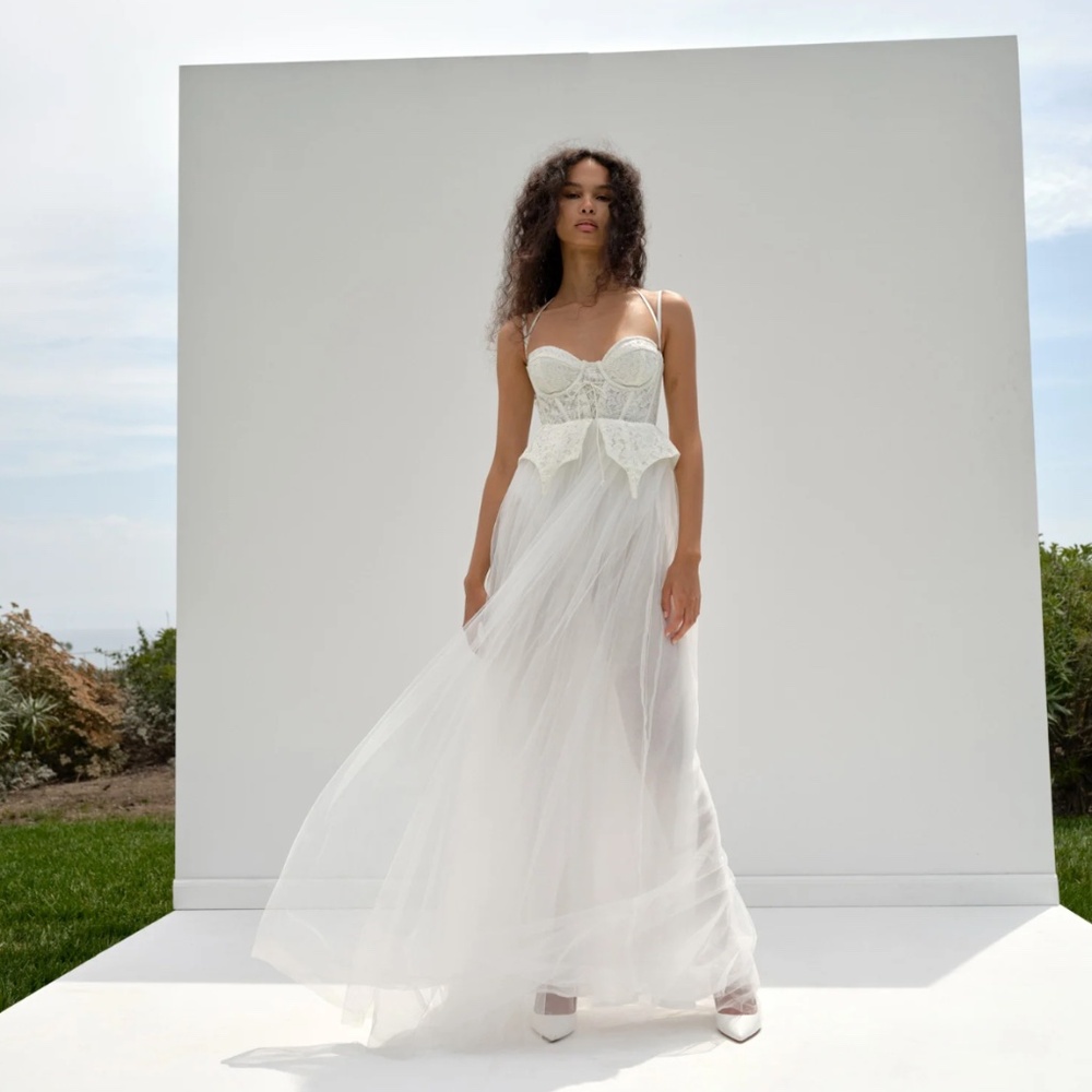 For Love and Lemons Bridal Lily Corset Dress